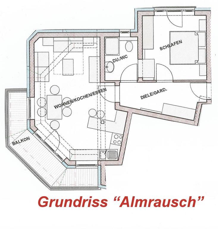 Am Schwand Apartment Grän Exterior photo